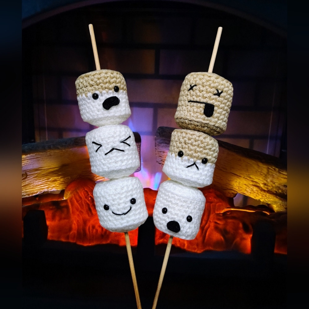 Handmade Roasted Marshmallow Stick- A